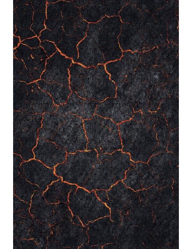 Lava - 72x48 - Game mat Wargame Pour