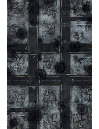 ROAD - 72X48 - Game mat Wargame pas cher