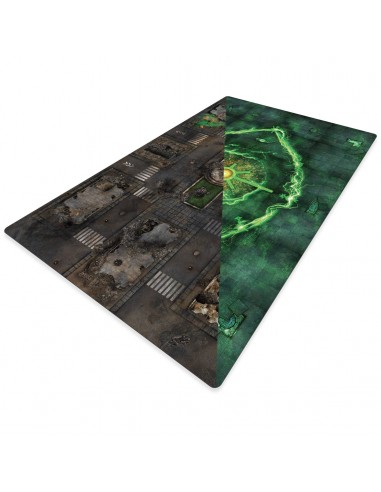 Apocalypse / Necron - 72X48 - Game mat Recto Verso suggérées chez