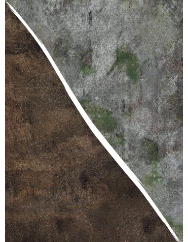 Dirt / Rocks - 60X44 - Game mat Recto Verso 2024