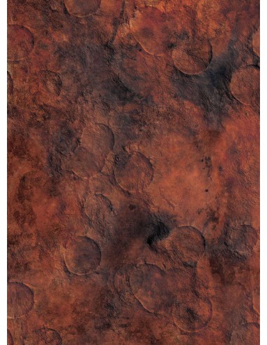 Mars Two - Playmat 60X44 s'inspire de l'anatomie humaine