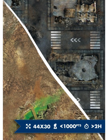 Apocalypse / Wasteland - Recto / Verso -44x30 outlet