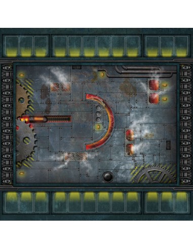 MECHANICUS SECTORUM KILL TEAM® 22x30 " + emplacements de cartes (total 91x91 cm) outlet