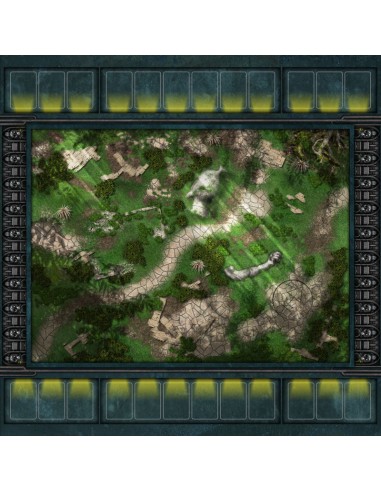 XENO SECTORUM 1 KILL TEAM® 22x30 " + emplacements de cartes (total 91x91 cm) france