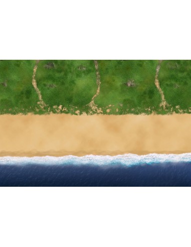 Plage du Débarquement (6x4 feet) ou a consommer sur place