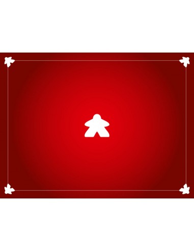 Tapis de Jeux Meeple Rouge 110x80 cm commande en ligne