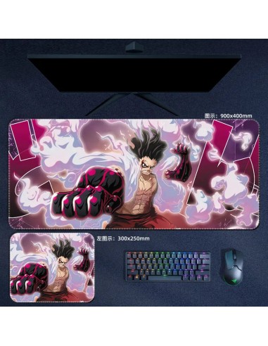 Tapis de souris one piece "Luffy Gear 4" Les êtres humains sont 