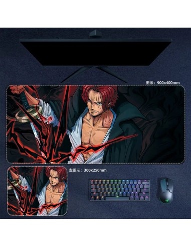 Tapis de souris one piece "Shanks le roux" en ligne