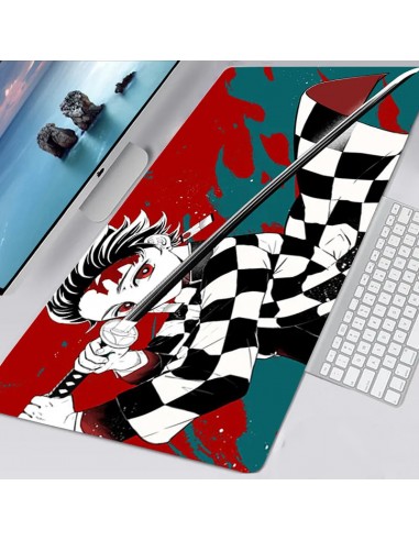 Tapis de souris Demon Slayer Tanjiro mode défense Les êtres humains sont 