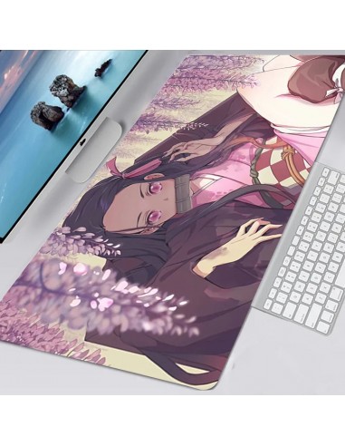 Tapis de souris Demon slayer nezuko avec fleur sakura Toutes les collections ici