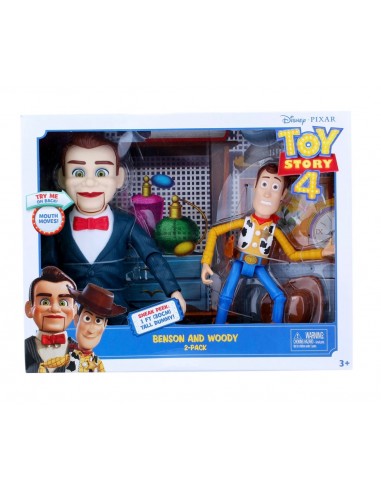 TOY STORY Coffret figurines Benson et Woody pas chere