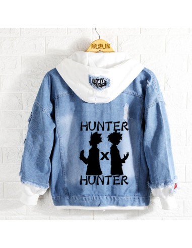 Veste Hunter x Hunter  Gon et Killua (Noir) en linge