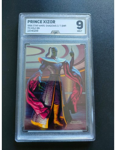 Prince Xizor Holo Shadows of the Empire Topps - CGS 9 pour bénéficier 