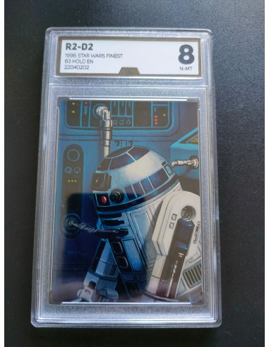 R2D2 Star Wars Finest Topps - CGS 8 Pour