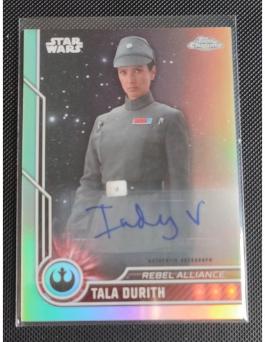 Star Wars Chrome 2023 Tala Durith signed - TC* pour bénéficier 