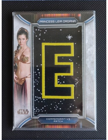 Star Wars Princess Leia Organa Patch Card - TC* le des métaux précieux