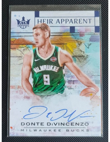 NBA Donte Di Vicenzo Heir Apparent Panini Signed & Num. 3/25 - TC* pas cher