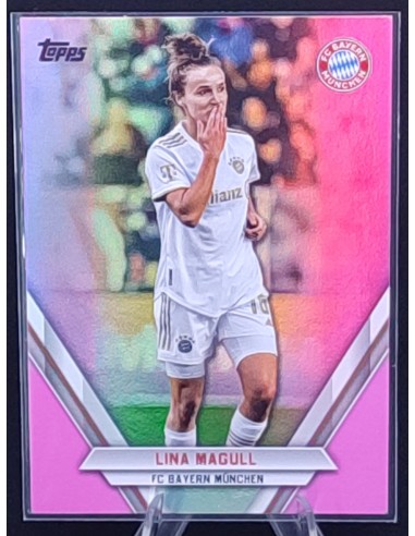 Football Lina Magull 040/135 Topps - TC* Amélioration de cerveau avec