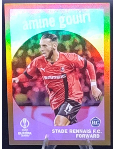 Football Amine Gouiri 06/50 Topps UEFA - TC* est présent 