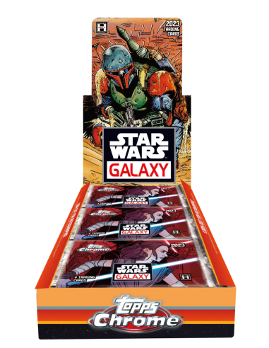 Box Star Wars Galaxy 2023 Topps prix