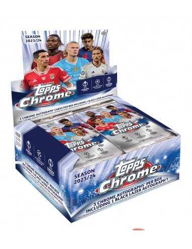 Topps Chrome UCC Jumbo Box 2023/24 en ligne