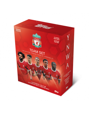 Topps Liverpool Team Set 2023/24 pas chere