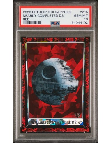 NEARLY COMPLETED DEATH STAR /5 2023 ROTJ RED - PSA 10 Voir les baskets