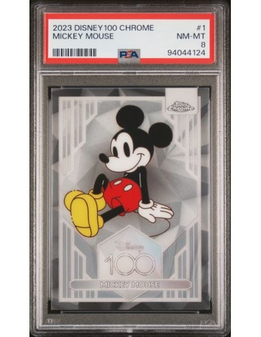 MICKEY MOUSE 2023 DISNEY 100 CHROME TOPPS - PSA 8 Les magasins à Paris et en Île-de-France