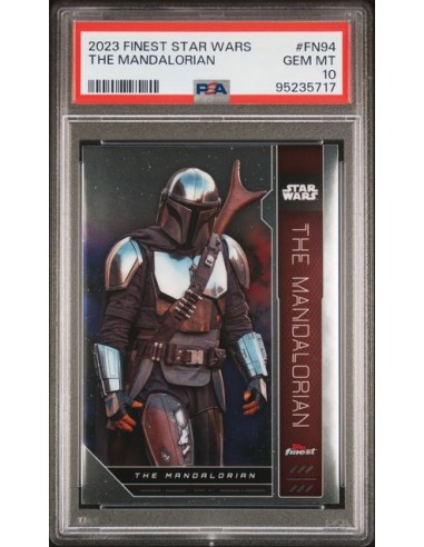 THE MANDALORIAN 2023 FINEST SW - PSA 10 Paris Déstockage Promo