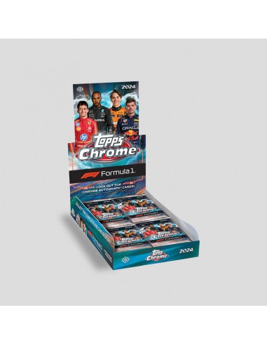 Topps Chrome F1 Hobby Box 2024 - Préco (sortie Vers le 22 Nov) est présent 