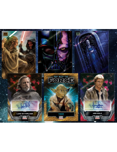 Star Wars Chrome Galaxy 2024 Topps Par le système avancé 