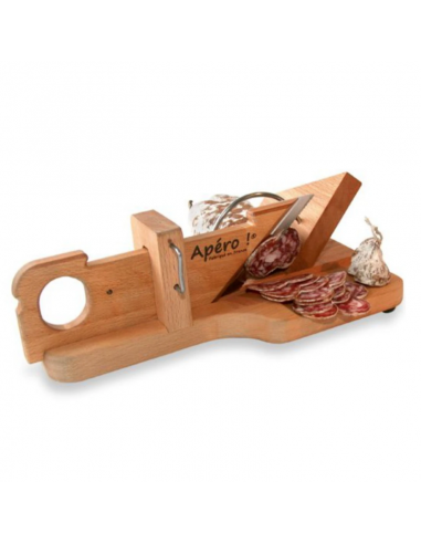 Guillotine originale à saucisson So Apéro® fabrication France 🇫🇷 Par le système avancé 