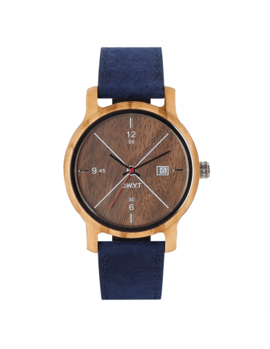 Montre homme en bois et cuir "Come" DWYT® fabrication France 🇫🇷 Comparez plus de prix