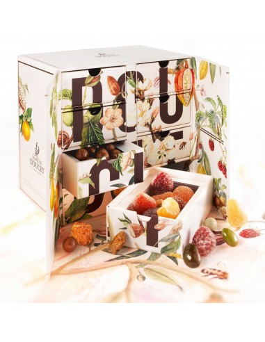 Coffret jardin des douceurs 600g François Doucet fabrication France 🇫🇷 est présent 