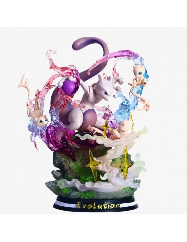 Figurine LED Mewtwo Evolutions - Pokémon Faites des économies