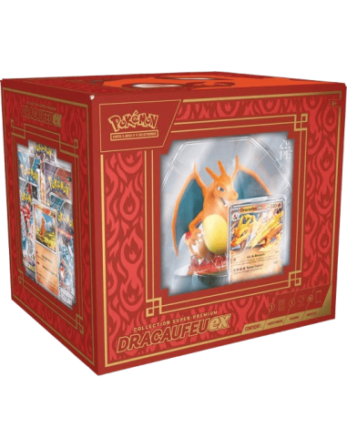 Coffret -  Collection Premium Figurine - Dracaufeu Ex - FR suggérées chez