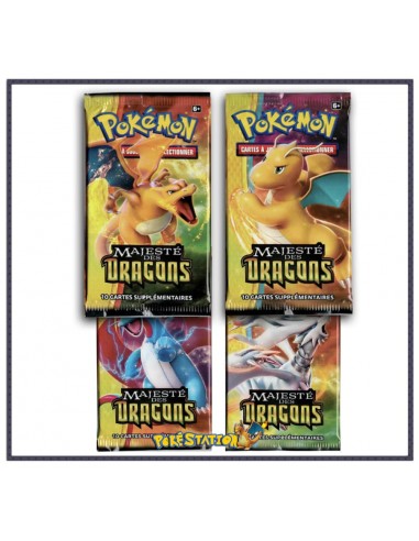 X1 BOOSTER POKEMON Majesté des Dragons - NEUF - FR outlet