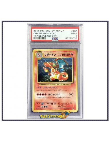 Dracaufeu Holo Promo 280/XY-P JPN Gradé PSA 9 Découvrez la collection