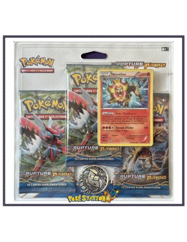 TRIPACK POKEMON RUPTURE TURBO - NEUF - FR en ligne