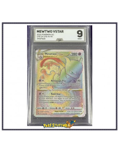 Mewtwo Vstar 079/078 Gradé CGS 9 de la marque