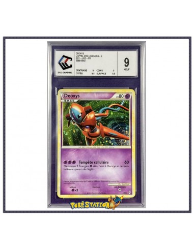 Deoxys 2/95 Holo Gradé CCC 9 - L'Appel des Légendes Le MVP de beaucoup