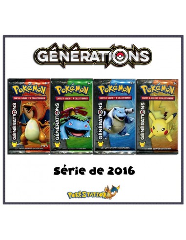 x1 Booster Pokémon GENERATIONS XY (2016) - NEUF - FR 2023