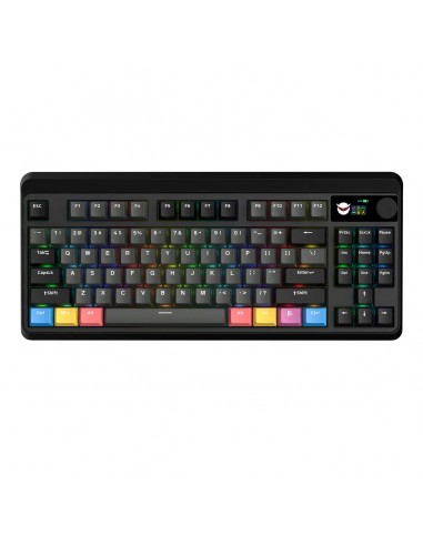 Clavier Custom M87 Pro Shadow écran OLED solde