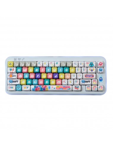 Keycaps AZERTY/QWERTY Monster sur le site 