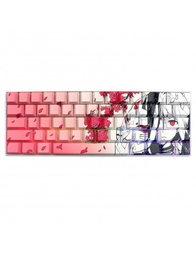 Keycaps à Motif Renard Rose Paris Déstockage Promo