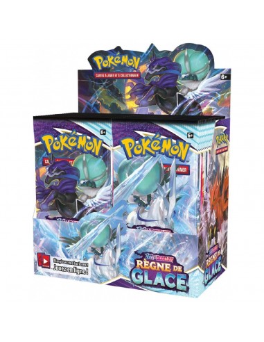 Display 36 boosters Pokémon Règne de Glace (EB6) 🇫🇷 2 - 3 jours ouvrés.