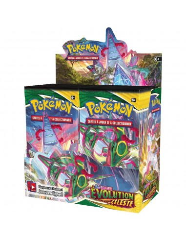 Display 36 boosters Pokémon Évolution Céleste (EB7) 🇫🇷 du meilleur 