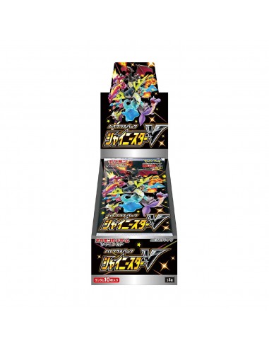 Display 10 boosters Pokémon Shiny Star V (s4a) 🇯🇵 chez Cornerstreet bien 