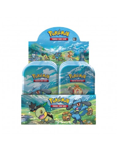 Display 10 mini-tins Pokémon de Sinnoh 🇫🇷 d'Europe débarque