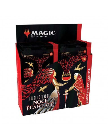 Display 12 boosters Collector Magic the Gathering Innistrad Noce Écarlate 🇫🇷 l'évolution des habitudes 